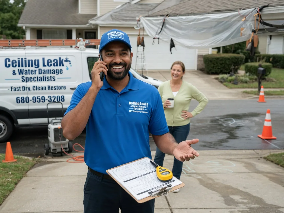 Ceiling Leak Cleanup Glencoe, AR FAQs